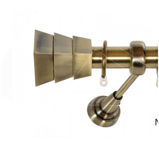 πτυσόμενη κουρτινόβεργα 140 έως 250 Νο 8 Οξειδέ