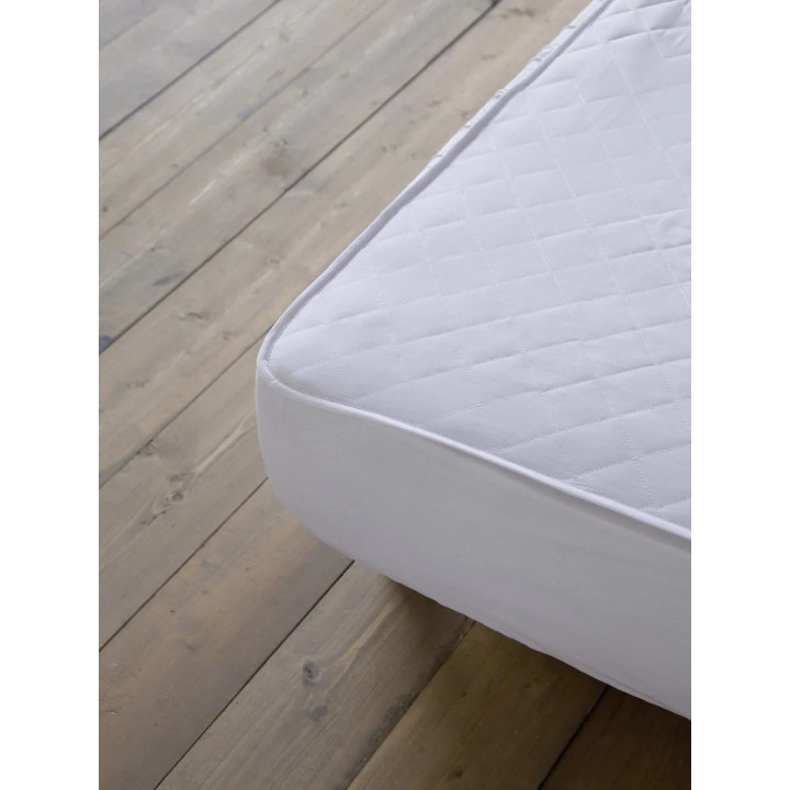 Επίστρωμα 160x200+30 Abbraccio - Καπιτονέ με Φούστα Ύφασμα