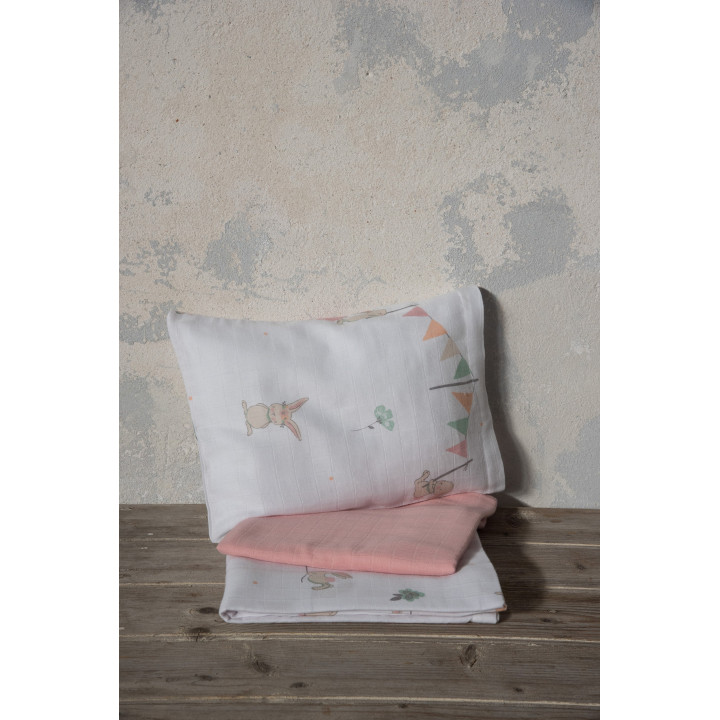 Σετ Σεντόνια Κούνιας - Bunny Love