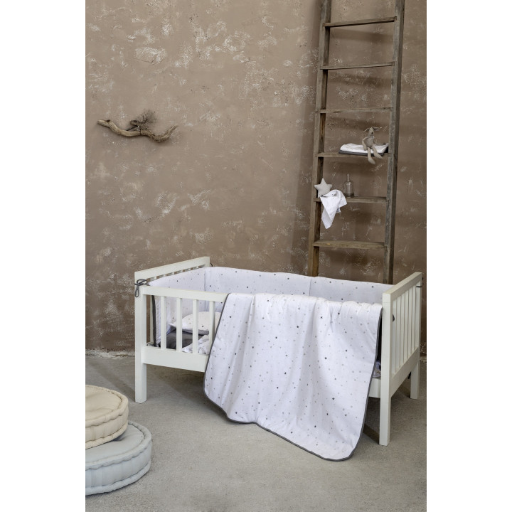 Σετ Σεντόνια Κούνιας Nene - Gray