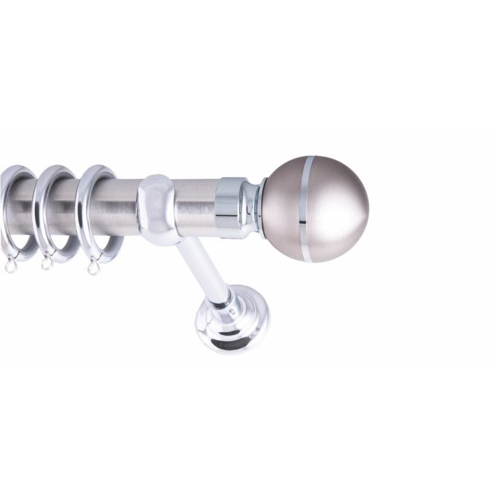 copy of ΚΟΥΡΤΙΝΟΞΥΛΟ BISTRO FRANS Φ35 ΝΙΚΕΛ ΜΑΤ ΜΕ ΝΙΚΕΛ ΜΑΤ