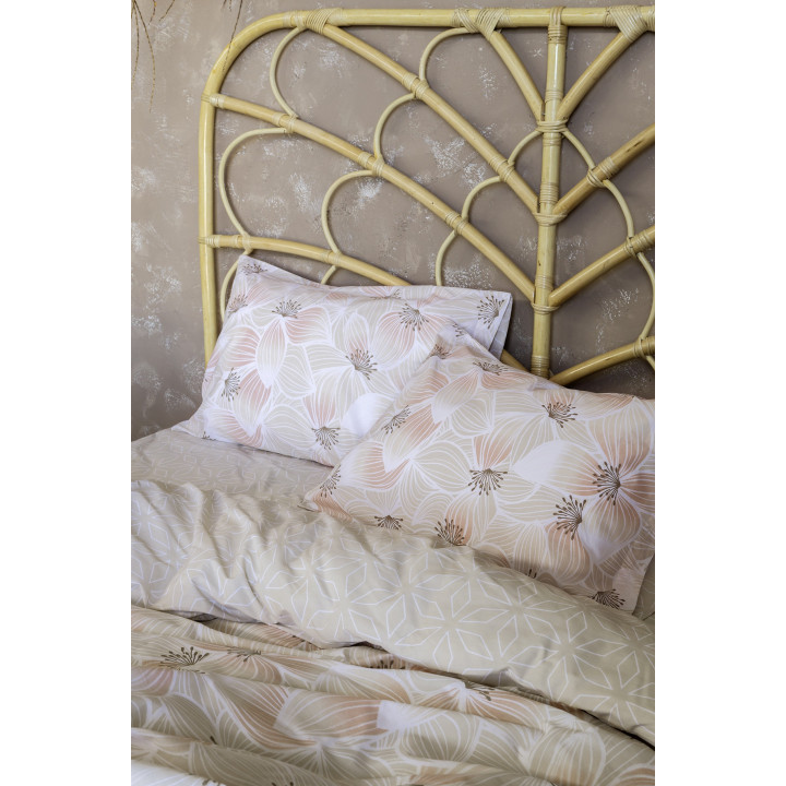 Σετ Σεντόνια Υπέρδιπλα με Λάστιχο - Fera Flores