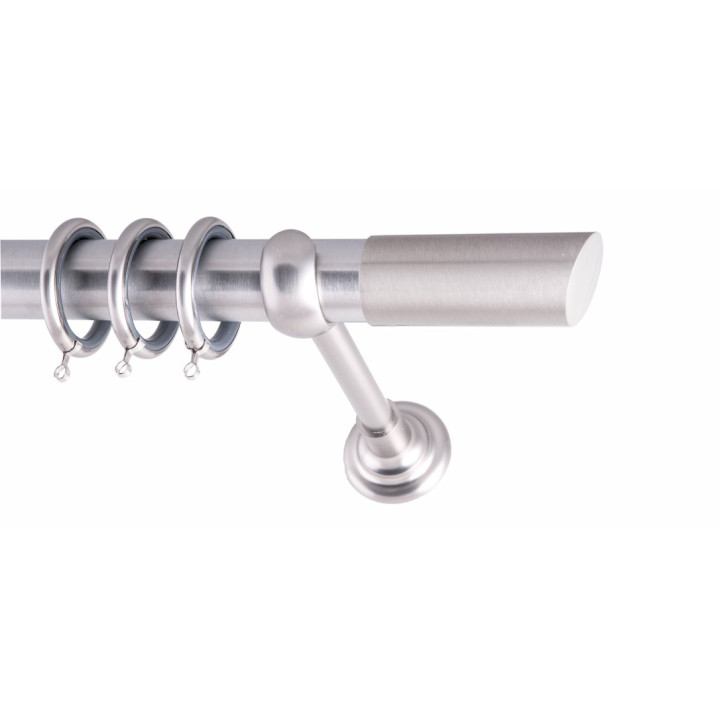 ΚΟΥΡΤΙΝΟΞΥΛΟ STILLO FRANS Φ35 ΝΙΚΕΛ ΜΑΤ ΜΕ ΝΙΚΕΛ ΜΑΤ ΕΞΑΡΤΗΜΑΤΑ