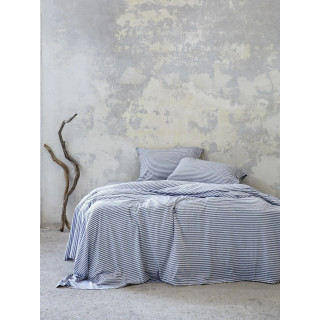 Σεντόνι Μονό - Naem Stripped Blue