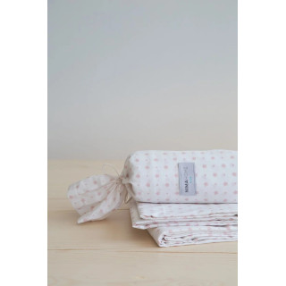 Σεντόνι Μονό - Tiny Star Pink