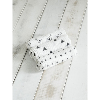 Σετ Υφασμάτινες Πάνες Αγκαλιάς (3 x 120x120) - Toots