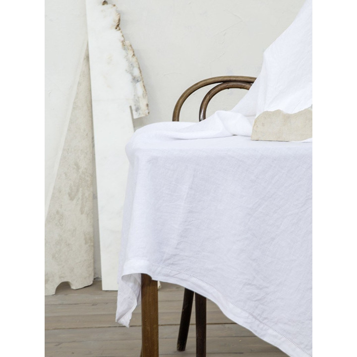 Τραπεζομάντηλο 150x310 Linho - White