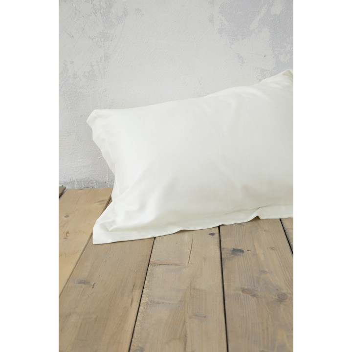 Σεντόνι Μονό με Λάστιχο Superior Satin - Ivory