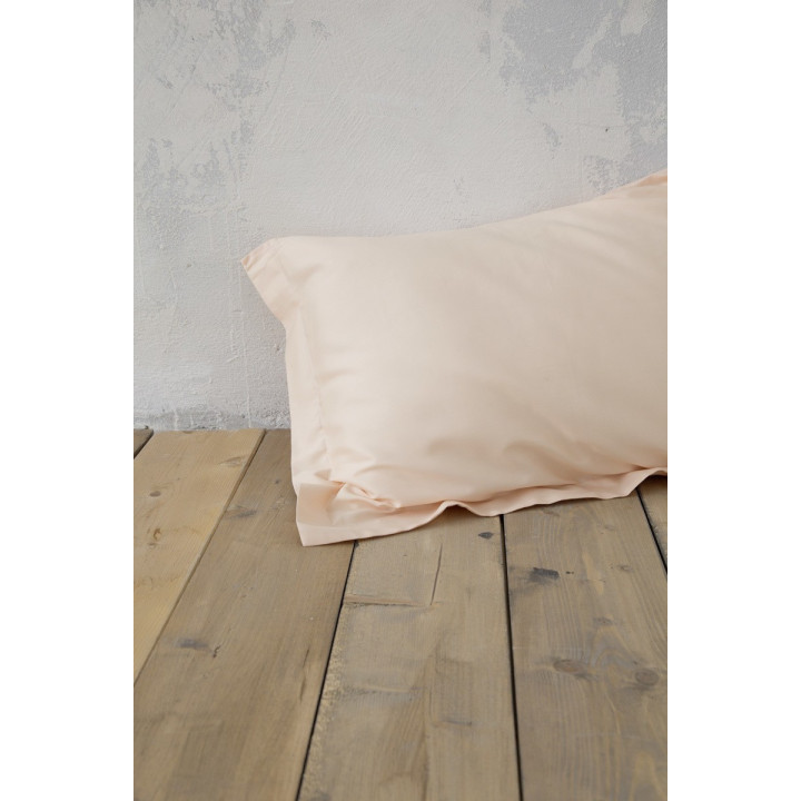 Σεντόνι Μονό με Λάστιχο Superior Satin - Salmon