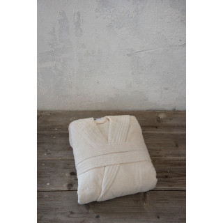 Μπουρνούζι με κουκούλα Zen - Light Beige