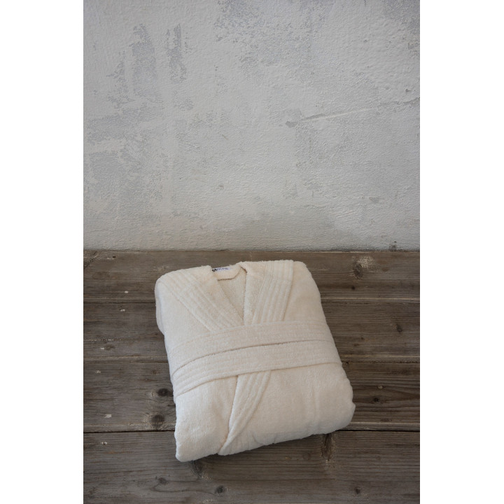 Μπουρνούζι με κουκούλα Zen - Light Beige