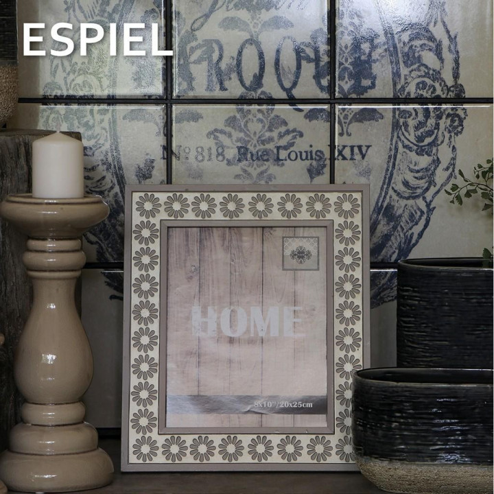 SOF121ΚΟΡΝΙΖΑ ΞΥΛΟ ΓΚΡΙ-ΧΡΥΣΟ 13Χ18ΕΚ. espiel