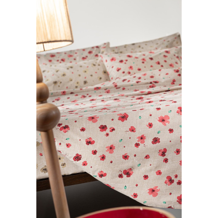 ΣΕΤ ΣΕΝΤΟΝΙΑ 4 TEM POETIC CORAL 240X265 GUY LAROCHE