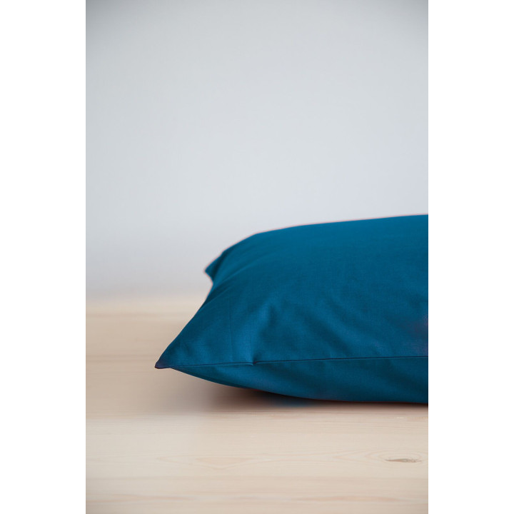 Σεντόνι Γίγας με Λάστιχο Unicolors - Shadow Blue