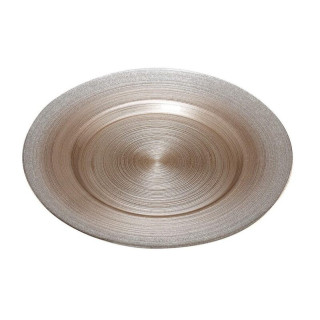 CIRCLE ΠΙΑΤΕΛΑ ΣΤΡΟΓΓ. "GLITTER" ΡΟΖ 32ΕΚ