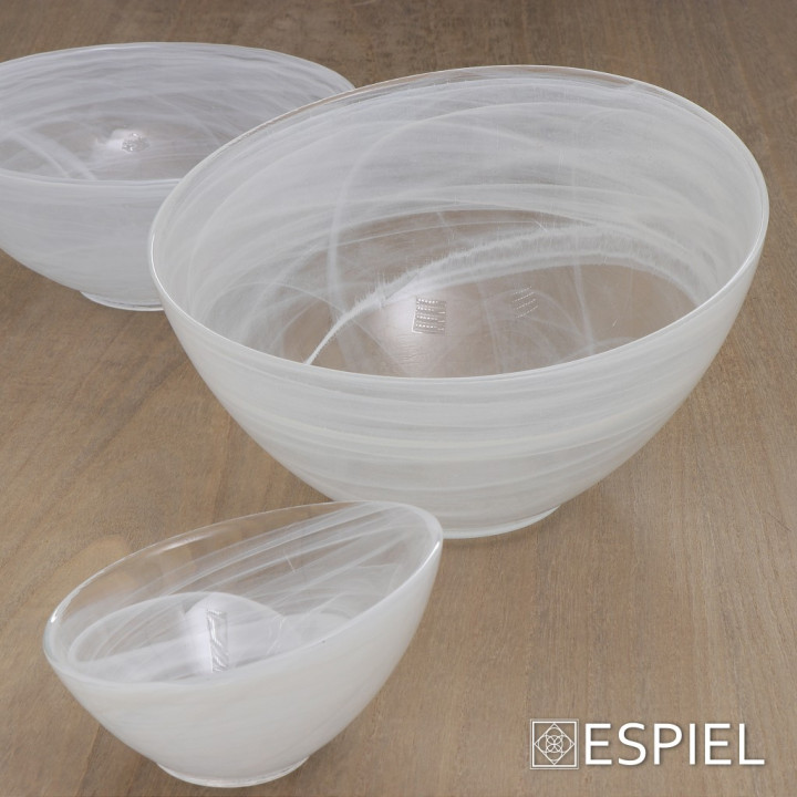 ATLAS ΜΠΩΛ "ALABASTER" ΛΕΥΚΟ 26Χ15ΕΚ