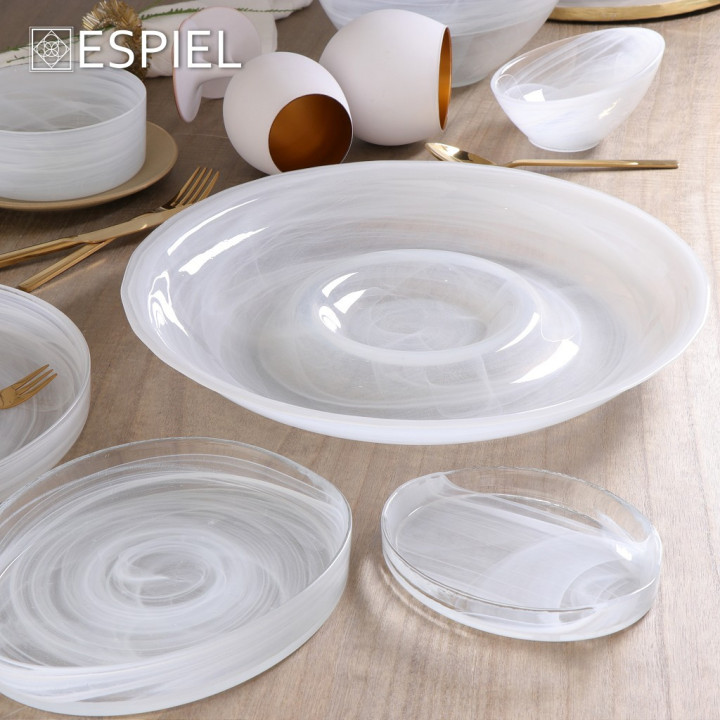 ATLAS ΜΠΩΛ "ALABASTER" ΛΕΥΚΟ 26Χ15ΕΚ