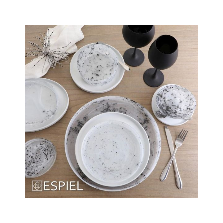 ATLAS ΜΠΩΛ "ALABASTER" ΛΕΥΚΟ-ΓΚΡΙ 14,5Χ8,5ΕΚ