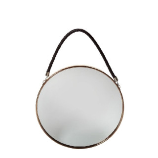 ΚΑΘΡΕΠΤΗΣ ΣΤΡΟΓΓ. ΧΑΛΚΙΝΟ ΜΕ ΣΧΟΙΝΙ ΚΑΦΕ 30ΕΚ