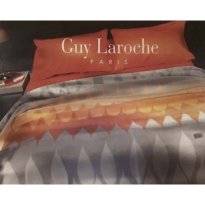 Guy Laroche Orly Κουβέρτα Βελουτέ Μονή 160x220 Orange