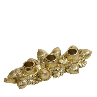 ΚΗΡΟΠΗΓΙΟ 3 ΘΕΣΕΩΝ ΧΡΥΣΟ ΜΕ ΒΕΛΑΝΙΔΙΑ 24ΕΚ MT2622K2 ESPIEL