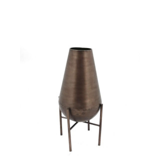 ΒΑΖΟ ΜΕΤΑΛ. ΜΕ STAND ΜΠΡΟΝΖΕ 35ΕΚ - ESPIEL