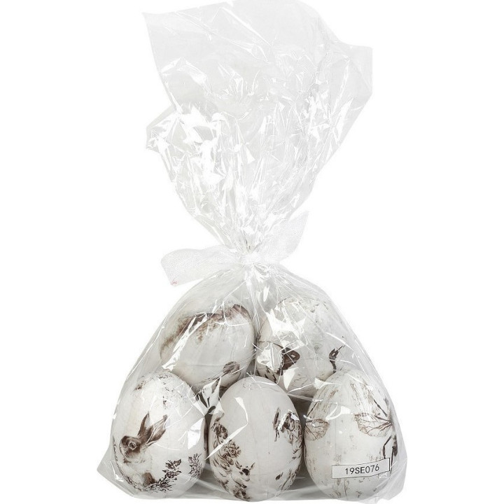 Αυγά Πασχαλινά Χάρτινα 5τμχ 7εκ - ESPIEL