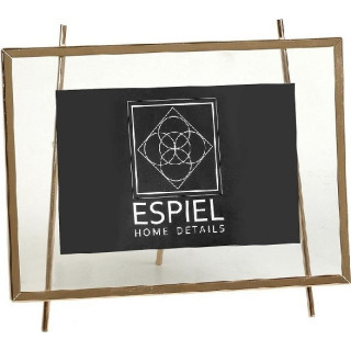 ΚΟΡΝΙΖΑ ΜΕΤΑΛΛΙΚΗ ΧΡΥΣΗ 15x10 - ESPIEL