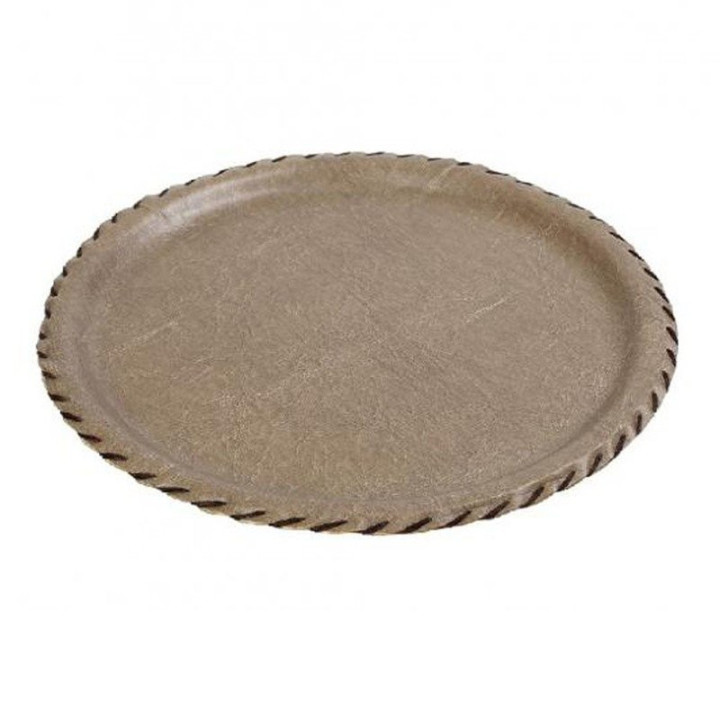 ΜΠΕΖ ΔΙΣΚΟΣ ΔΕΡΜΑΤΙΝΟΣ ΣΤΡΟΓΓΥΛΟΣ 33εκ - ESPIEL