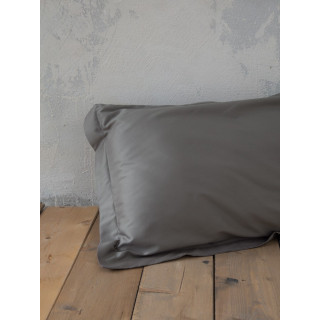 Σεντόνι Υπέρδιπλο με Λάστιχο Superior Satin - Dark Gray