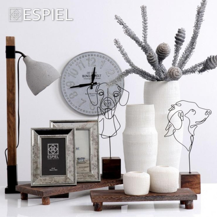 ΒΑΖΟ ΛΕΥΚΟ ΜΑΤ ΜΙΚΡΟ 35,2εκ - ESPIEL