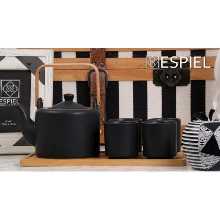 RITUAL ΣΕΤ ΤΣΑΓΙΟΥ ΜΕ ΣΙΤΑ 1x750/4x150ml ΜΕ ΔΙΣΚΟ ΜΠΑΜΠΟΥ ΜΑΥΡΟ