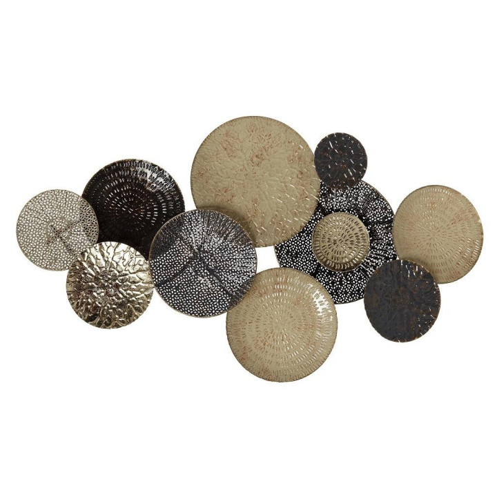 ΔΙΑΚΟΣΜΗΤΙΚΟ ΤΟΙΧΟΥ ΜΕΤΑΛΛΙΚΟ ΜΠΡΟΝΖΕ-ΧΡΥΣΟ 50,2x89,5x7εκ -