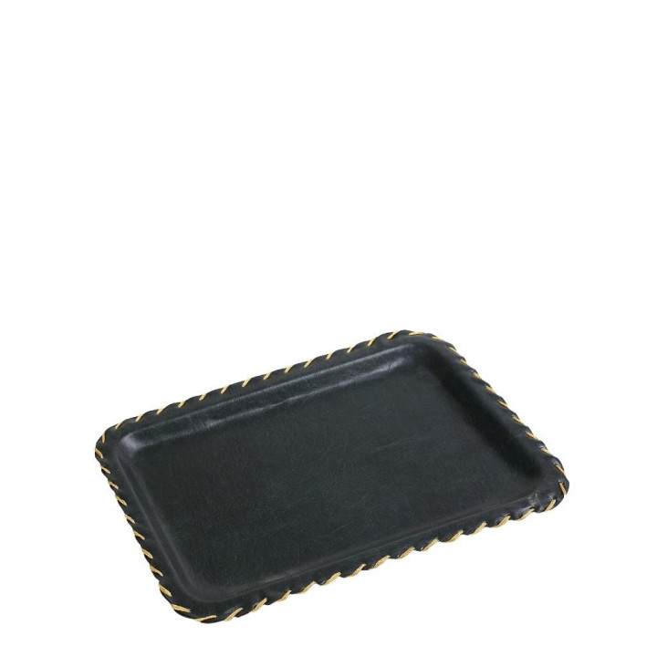 ΣΚΟΥΡΟ ΠΡΑΣΙΝΟ ΔΙΣΚΟΣ ΔΕΡΜΑΤΙΝΟΣ ΟΡΘΟΓΩΝΙΟΣ 32Χ44εκ - ESPIEL