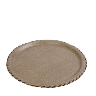 ΜΠΕΖ ΔΙΣΚΟΣ ΔΕΡΜΑΤΙΝΟΣ ΣΤΡΟΓΓΥΛΟΣ 43εκ - ESPIEL