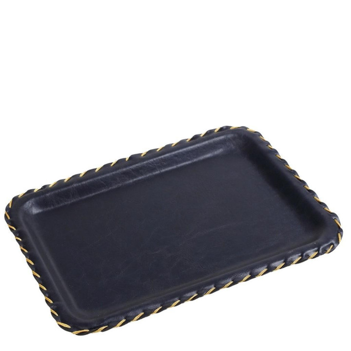 NAVY ΔΙΣΚΟΣ ΔΕΡΜΑΤΙΝΟΣ ΟΡΘΟΓΩΝΙΟΣ 37x53εκ - ESPIEL