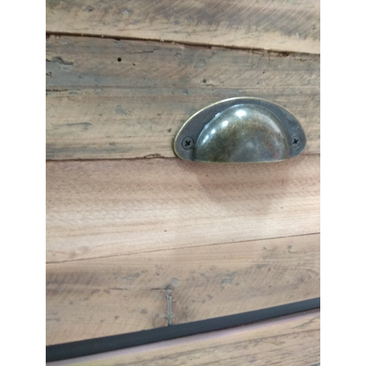 ΣΥΡΤΑΡΙΕΡΑ ΑΠΟ ΠΑΛΑΙΩΜΕΝΟ ΞΥΛΟ ΚΑΙ ΜΕΤΑΛΛΟ 60x40x80εκ -ROR208