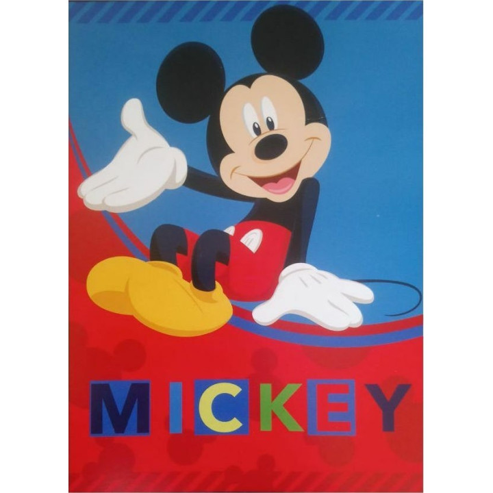 Κουβέρτα Βελουτέ Μονή Dimcol Mickey 561