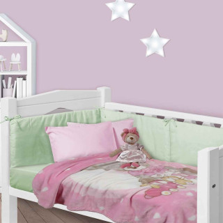 Κουβέρτα Βελουτέ Κούνιας 110x140 - 6608 DAS KIDS