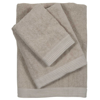 Πετσέτες Μπάνιου (Σετ 3τμχ) Das Home Best Line 0589 Μπεζ