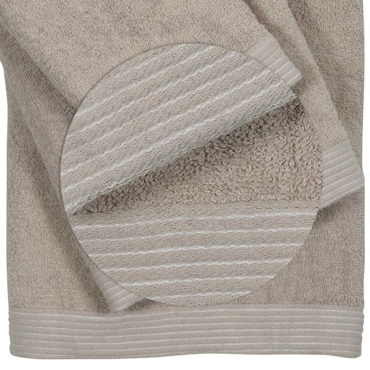 Πετσέτες Μπάνιου (Σετ 3τμχ) Das Home Best Line 0589 Μπεζ