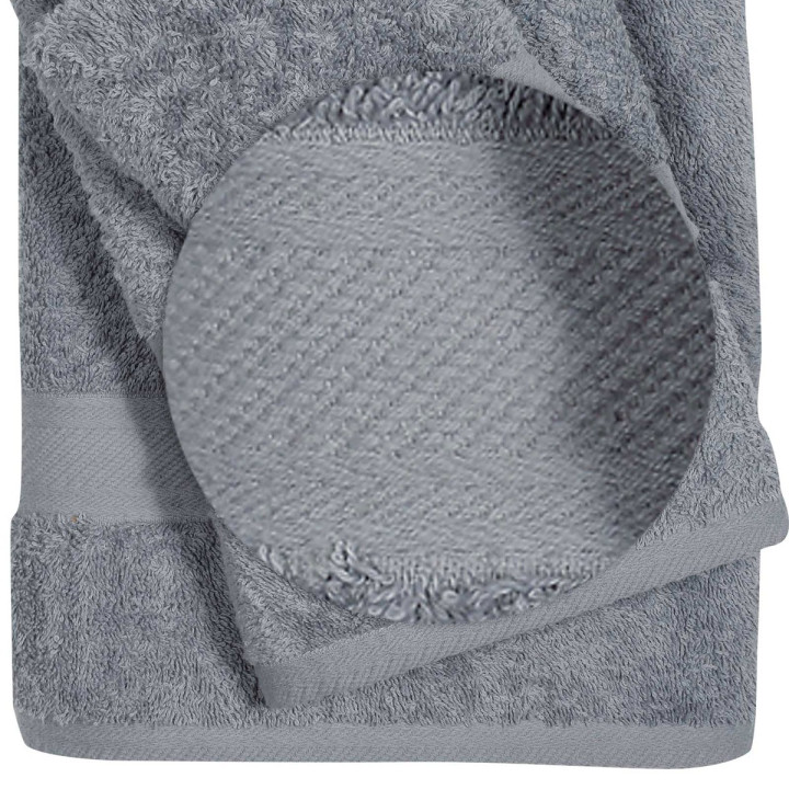 Πετσέτες Μπάνιου (Σετ 3τμχ) Das Home Best Line 0597 Γκρι