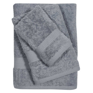 Πετσέτες Μπάνιου (Σετ 3τμχ) Das Home Best Line 0597 Γκρι