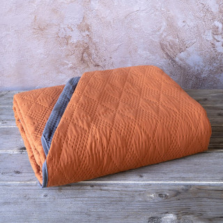 copy of Nima Κουβερλί Υπέρδιπλο 220x240 Armon Deep Orange/Dark