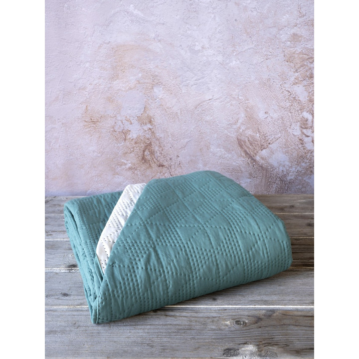 Nima Κουβερλί Μονό 160x240 Armon Jungle Green/Light Beige