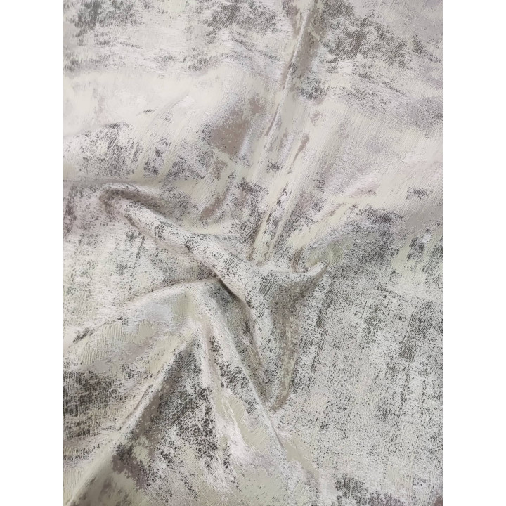 Κουρτίνα ύφασμα ζακάρ με το μέτρο Φ300 nude