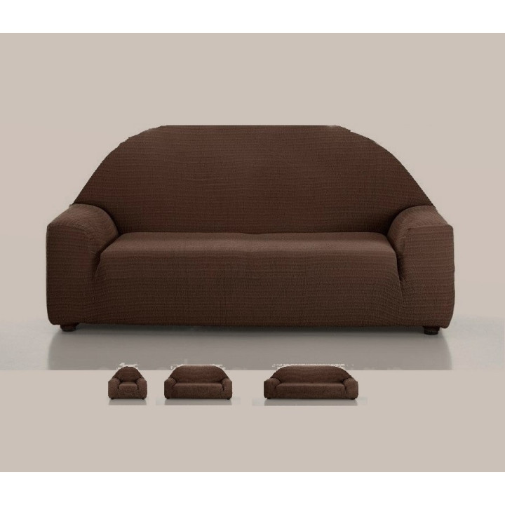 ΣΕΤ 3 ΤΕΜ. ΑΧΙΒΑΔΑ ΕΛΑΣΤΙΚΟ ΚΑΛΥΜΜΑ ΚΑΝΑΠΕ CURANΚΑΦΕ TAUPE ΣΕΤ