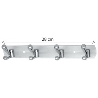 ΚΡΕΜΑΣΤΡΑ ΤΟΙΧΟΥ Κ11063 τριών θέσεων νίκελ/ νικελ ματ