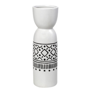 BAZO ΚΕΡΑΜΙΚO. ΛΕΥΚΟ TRIBAL 15Χ15Χ48ΕΚ. CER2300 ESPIEL