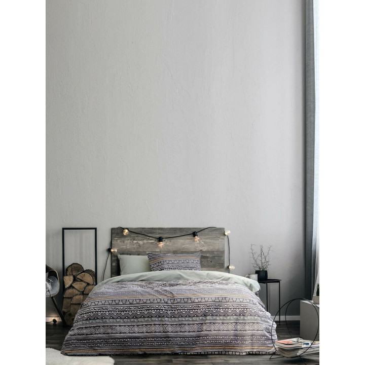 Σετ Σεντόνια Μονά 160x270 144tc 50%cot 50% pol Zahara Gray